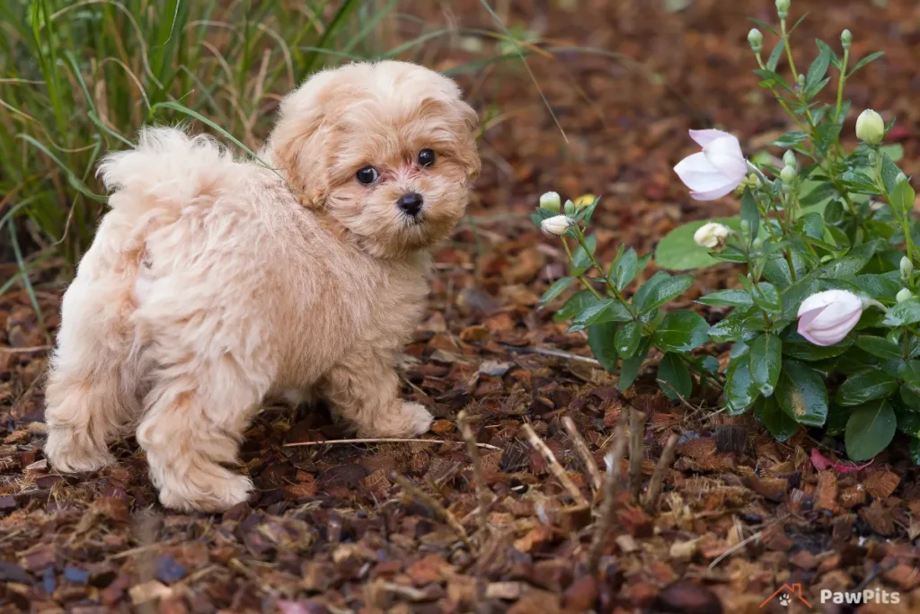 mini aussiedoodle puppy